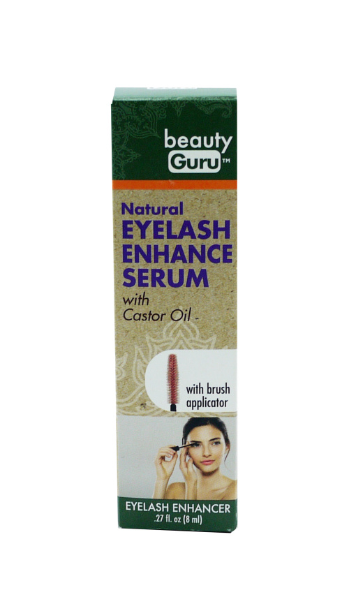Beauty Guru Natural Eyelash Enhancer Serum With Castor Oil