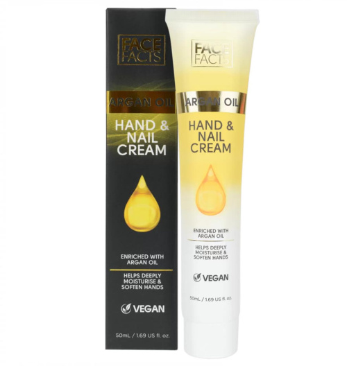 Face Facts Argan Oil Hand & Nail Cream 50 ml 