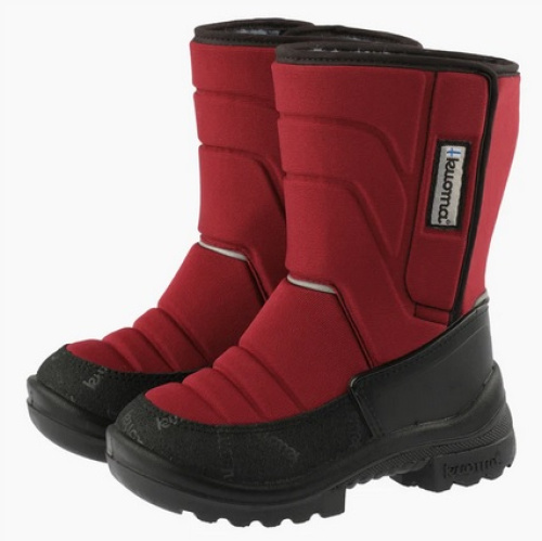Kuoma Children's Winter Boots With Sticker Burgundy Size 30