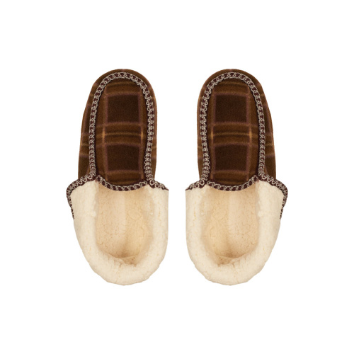 Men indoor slippers 41-46 brown