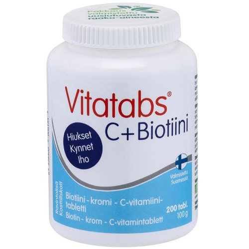 Vitatabs C + Biotin chromium-biotin 200 tabl