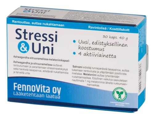 Fennovita Stress & Sleep, 30caps.40g