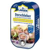 Larsen cod liver in own juice and oil 121g 