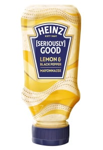 Heinz lemon-black pepper mayonnaise 220ml