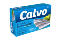 Calvo Sardines In Vegetable Oil 120g