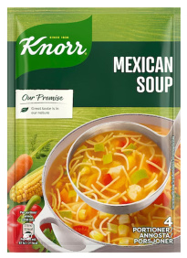 Knorr Soup Ingredients Mexican Soup 64g