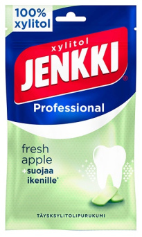 Jenkki Professional Full Xylitol Fresh Apple Chewing Gum 80g