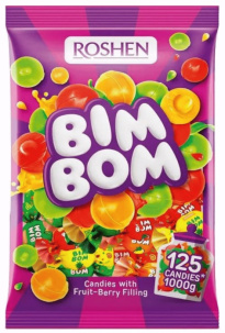 Roshen Bim Bom fruit candy 1 kg