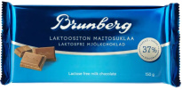 Brunberg milk chocolate, lactose-free 150g