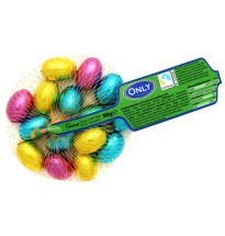 Only Milk chocolate eggs with hazelnut cream filling - small 100g