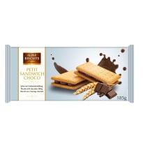 Sandwich biscuits with chocolate filling 185g