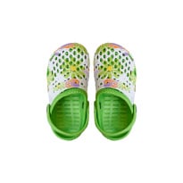 Kid's sandals  - green/flowers