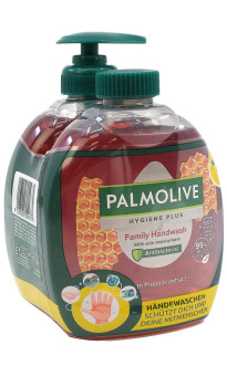 Palmolive liquid soap Hygiene Plus - 96% vegan 2x300ml