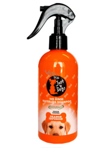 Just 4 Dogs Orange Infusion Rinse-free shampoo for dogs 300ml