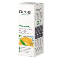 DeBa Vitamin C 9% AHA+BHA Peeling Solution, Vegan 30ml