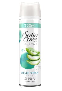Gillette Women Satin Gel Sensitive Skin 200ml