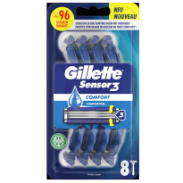 Gillette Sensor3 Comfort 8kpl