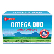 Omega Duo E-Epa + DHA 650 mg., 120capsules