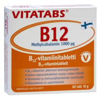 Vitatabs B12 Methylcobalamin 1000mkg 60 pills