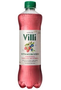 Villi vitamin water raspberry-blueberry 0.5l