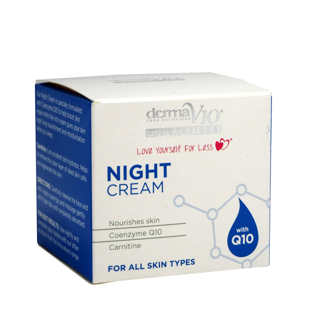 Derma V10 Q10 Night Cream 50ml