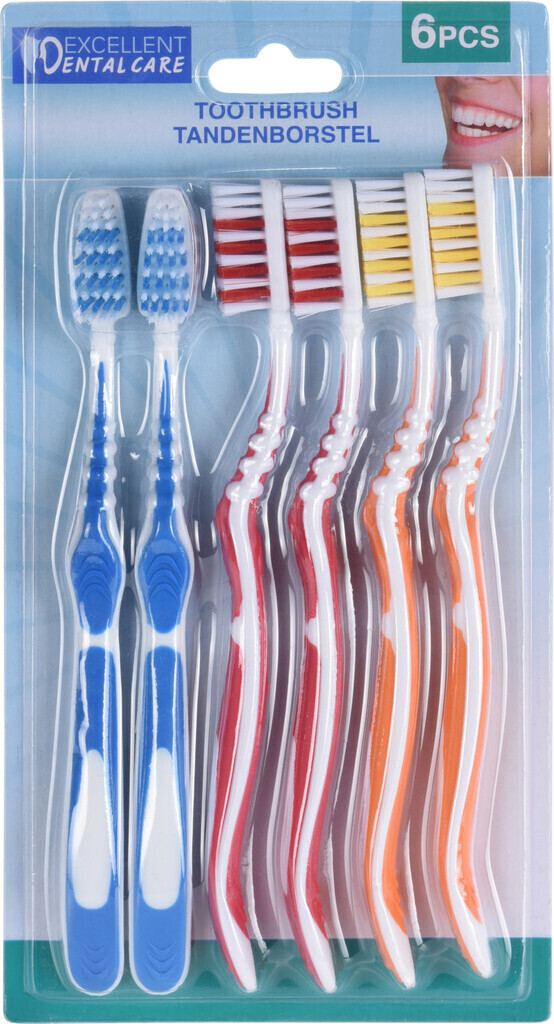 Toothbrush Set 6 pcs

