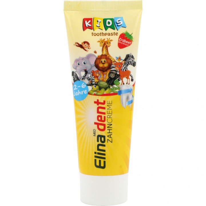 Toothpaste Elina Kids 75ml 2-6 years