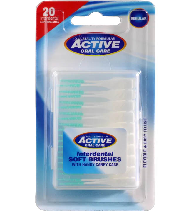 ACTIVE  Interdental Soft Brushes 20'S