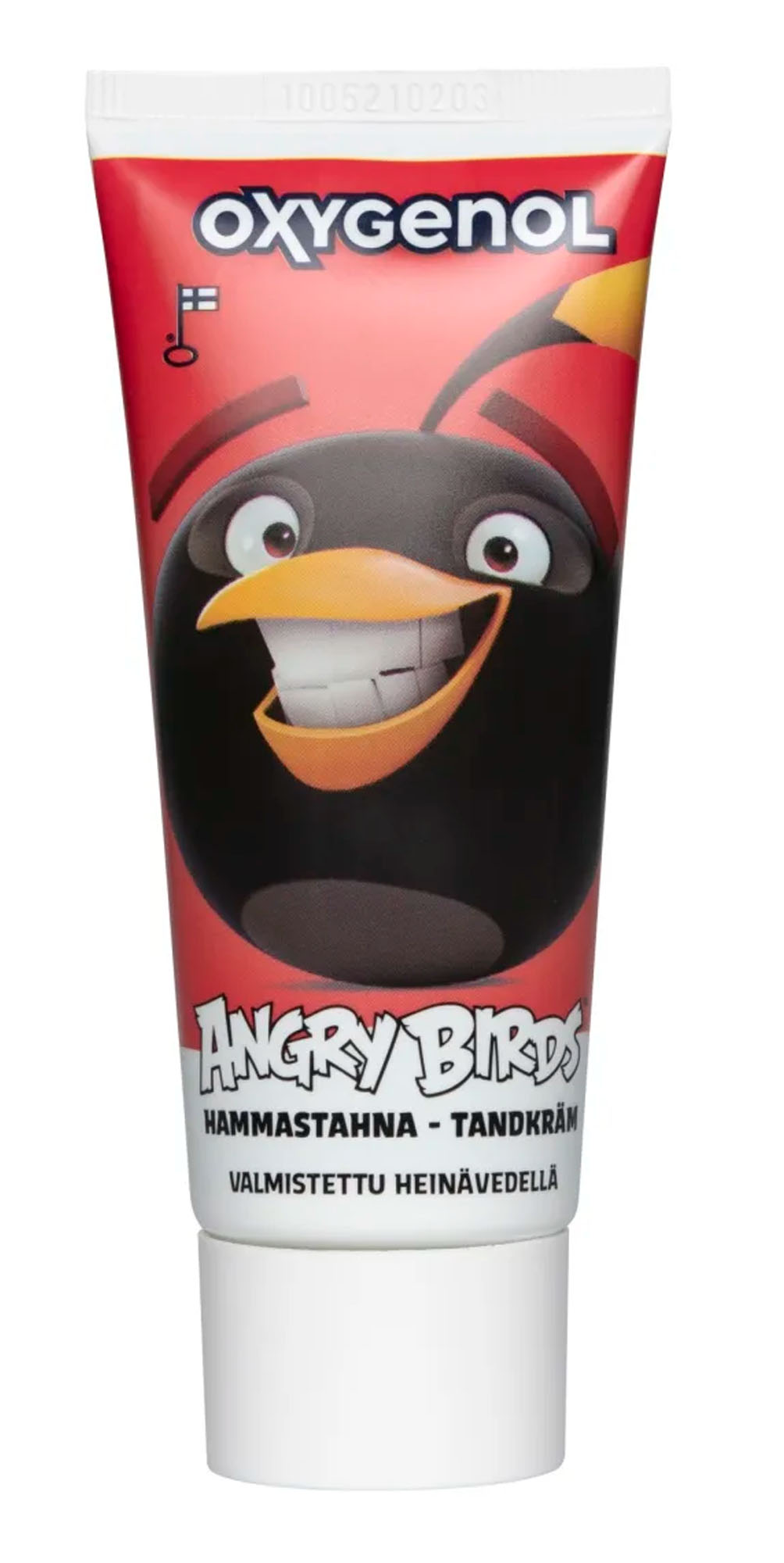 angry birds toothpaste