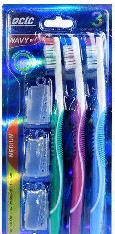 Toothbrush + Cover 3Pcs