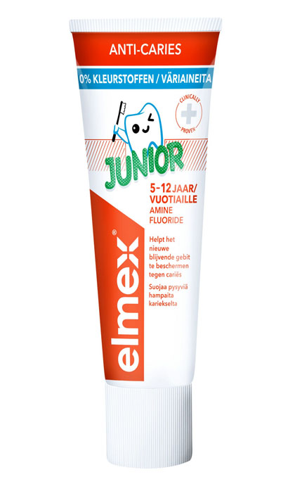 Elmex Junior Toothpaste 75ml - For 5-12 year olds
