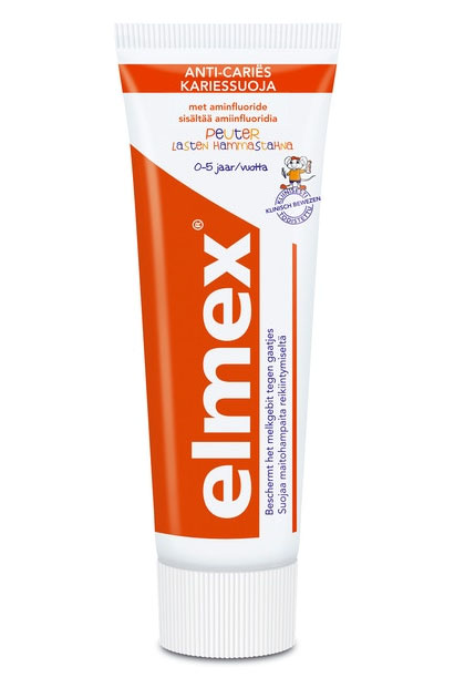 Elmex Children'S Toothpaste 75ml - For 0-5 year olds.