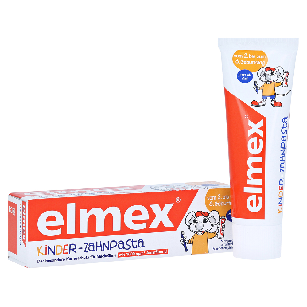 Elmex Kids Children'S Toothpaste 50ml - For 0-6  year olds.