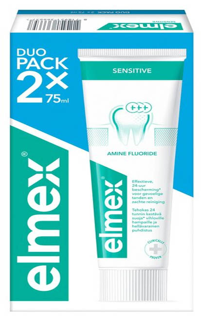 Elmex Sensitive Toothpaste 2X75ml