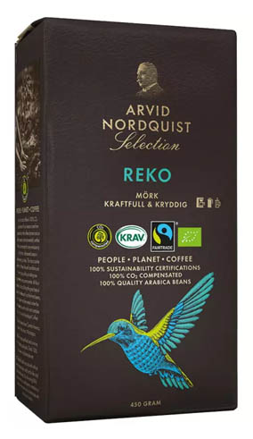 Arvid Selection coffee 450g Reko fair organic 