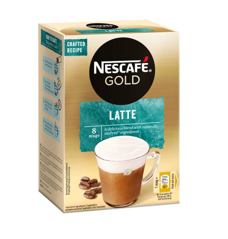 Nescafe instant coffee latte macchiato 144g