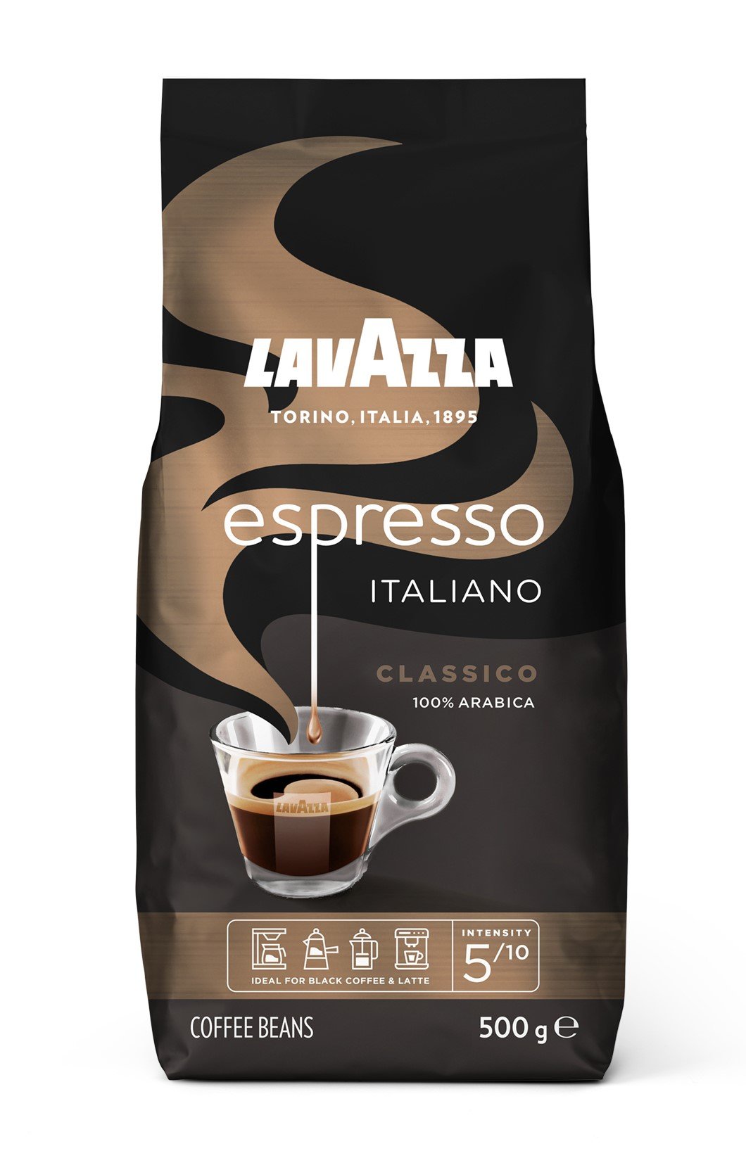Lavazza Espresso Classica Coffee Beans 500g