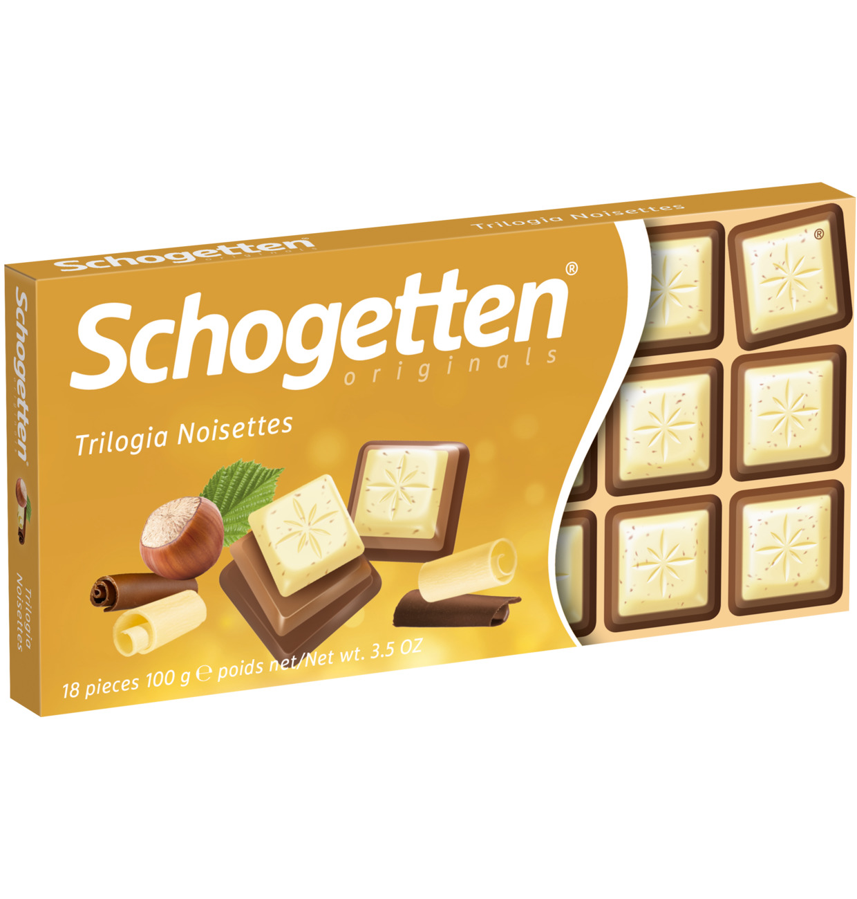 Schogetten Chocolate Praline Trilogy 100g