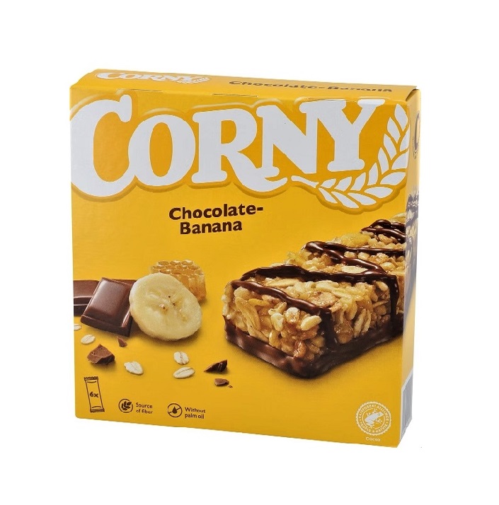 Corny snack bar chocolate banana 150g