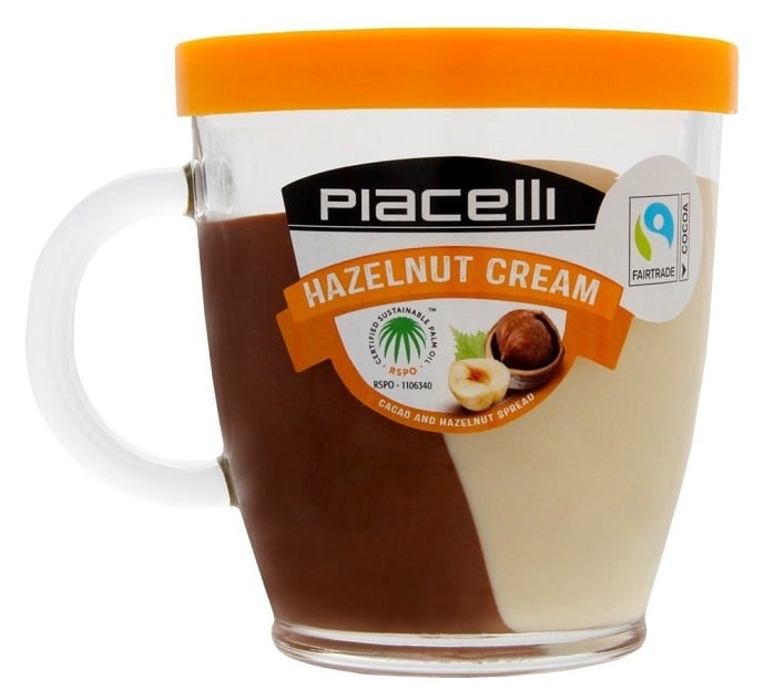 Piacelli Hazelnut Nougat Cream Duo Chocolate spread 300g