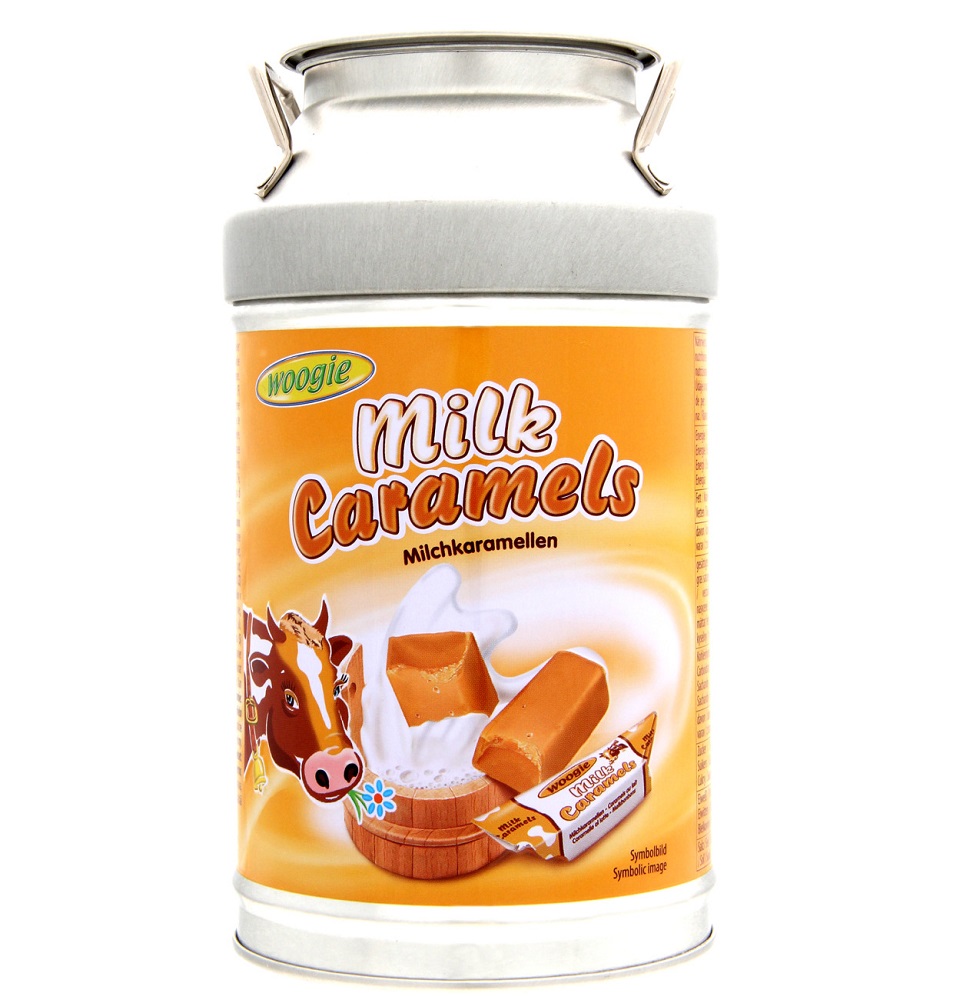Milk Caramels Churn Money Box 250g