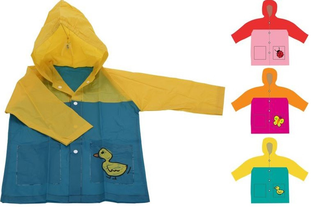 Raincoat for girls, 0.13 mm