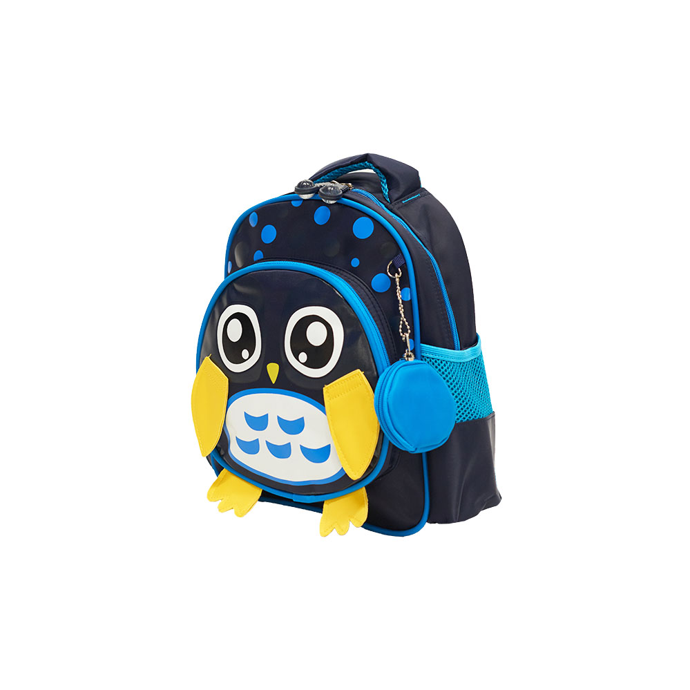 Atma Kid's Backpack, Blue Owl (30*27 cm)