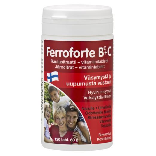 Ferroforte B + C Vitamin 120pills