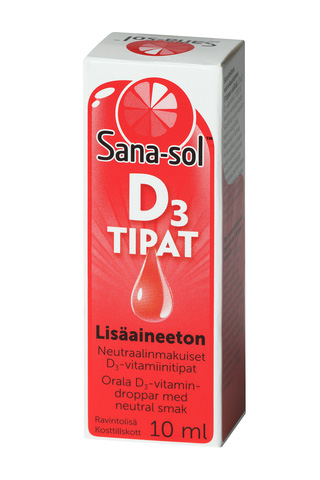 Sana-Sol vitamin D drops 10ug