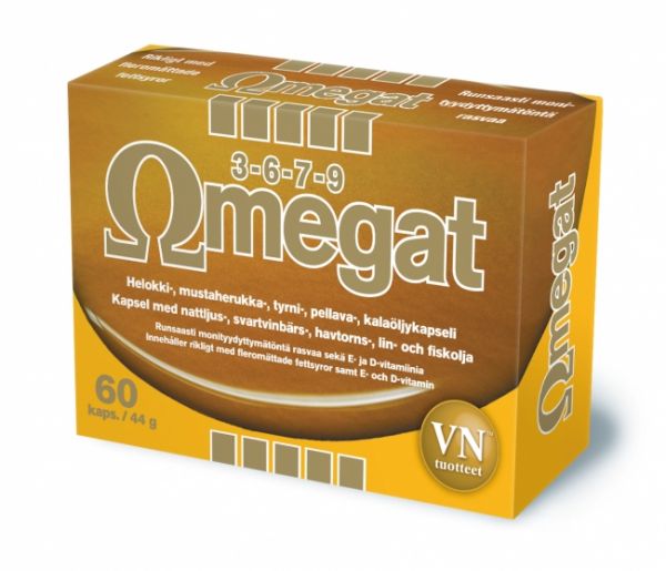 VN Omegat 3-6-7-9,  60 capsules