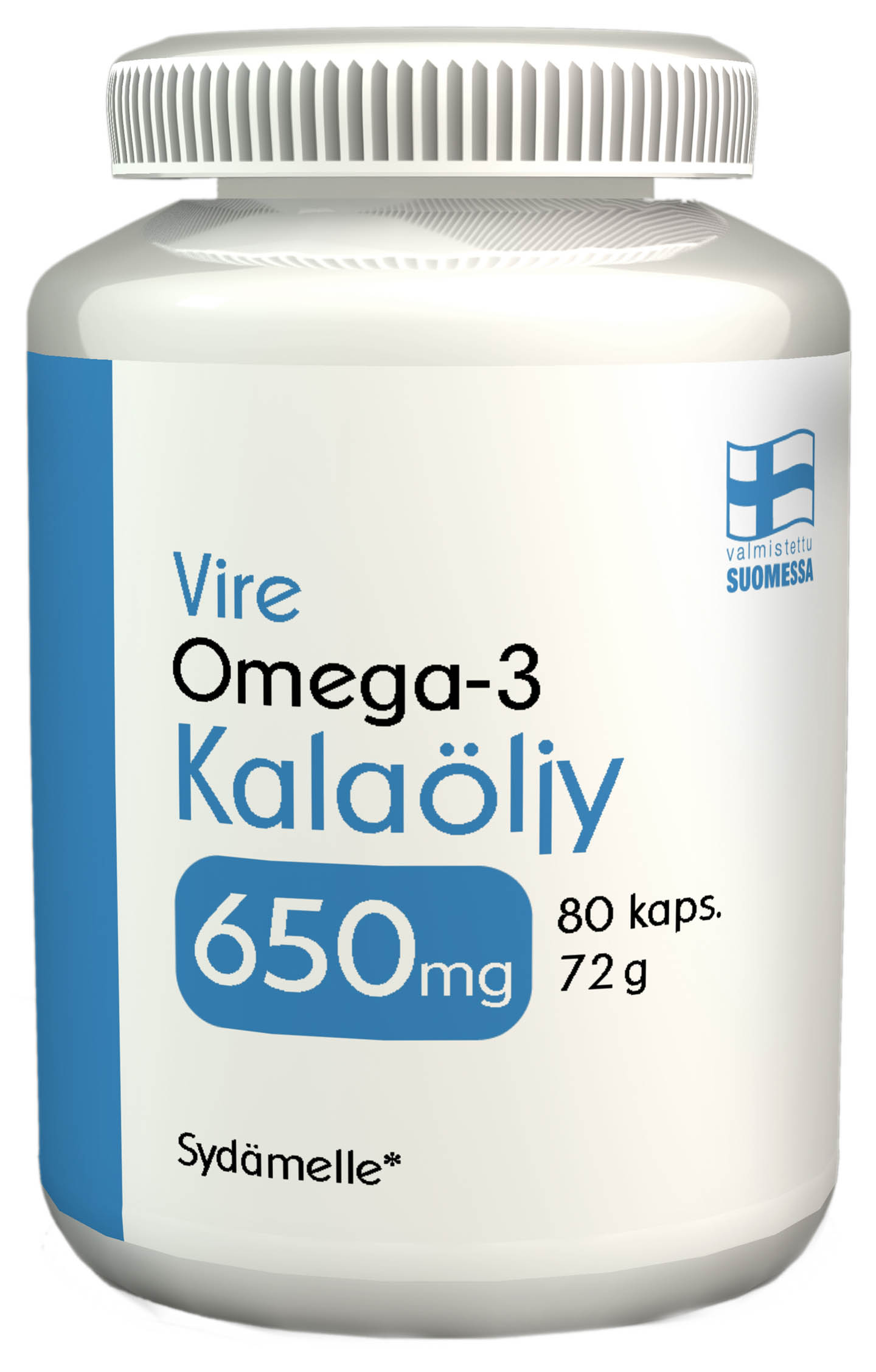 Vire Omega-3 Fish Oil 80 capsules
