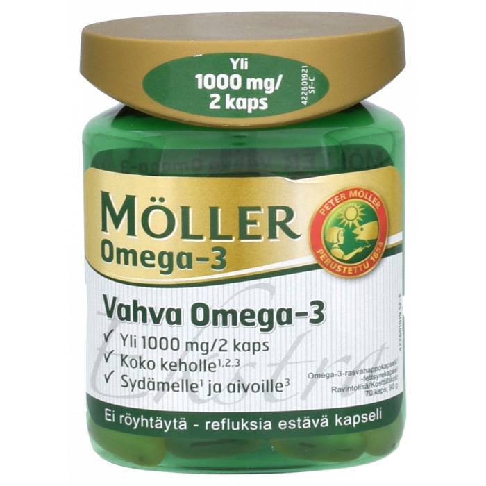 Möller Strong Omega-3 70 capsules