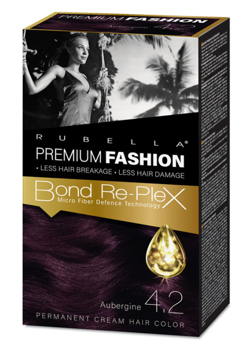 RUBELLA Premium Fashion Color 4.2 Aubergine