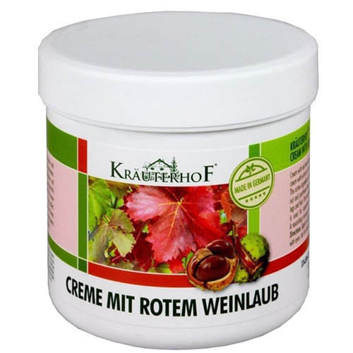 Cream Kräuterhof Red Vine Leaf 250ml